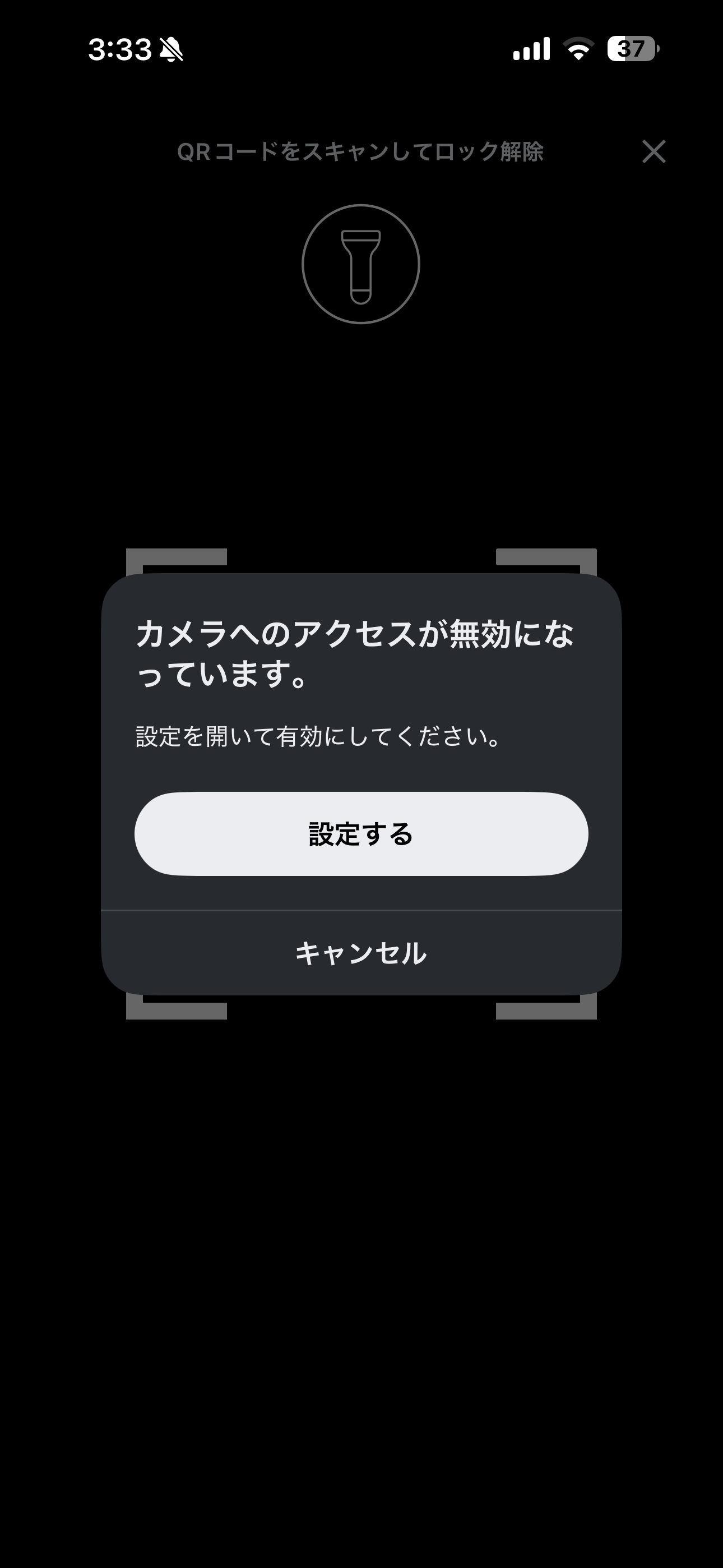 LUUP iOS ホーム画面 目の前の車両の鍵.PNG